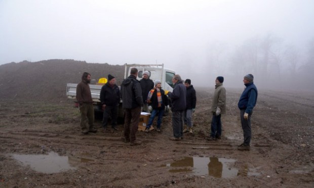 Abbiamo cominciato con il nebbione...