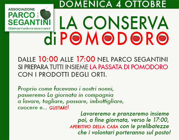Eventi conservapomodoro blog